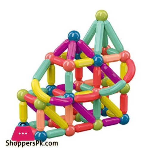 25 64pcsset Big Size Magnetic Stick Building Blocks Magnets Magnetic Bricks Toys for children Educational Toy GiftMagnetic