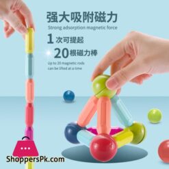 Magnetic Stick Building Blocks Magnets Magnetic Bricks Toys For Children Educational Toy Gift - 42- Pcs 11 25 64Pcsset Big Size Magnetic Stick Building Blocks Magnets Magnetic Bricks Toys For Children Educational Toy Giftmagnetic