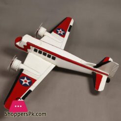 120 cm large color model plane Props Color tin model airplane Window decoration decorative handicraftshandicraft stone