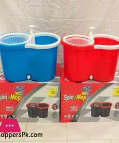 Mop 360 Degree Microfiber Spin Mop Plastic Drainer Home Clean Tools Mops Refill Random Color