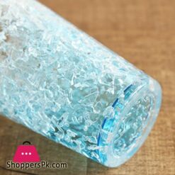 New Ice Cup Acrylic Frosty Mason Jar Freezing Gel Ice Cup With Straw And Lid For Juice Soft Drinks Water 450 Ml Best Gift