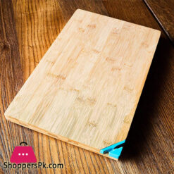 Organic Bamboo Cutting Board With Knife Sharpener - Keep Knives Sharp With This 2-In-1 Combo