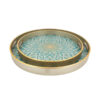 2Pcs Round Serving Tray Angela 4C Ry04