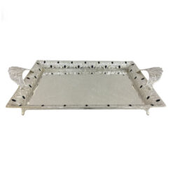 Rect Tray Black Stone ORCHID TA2409