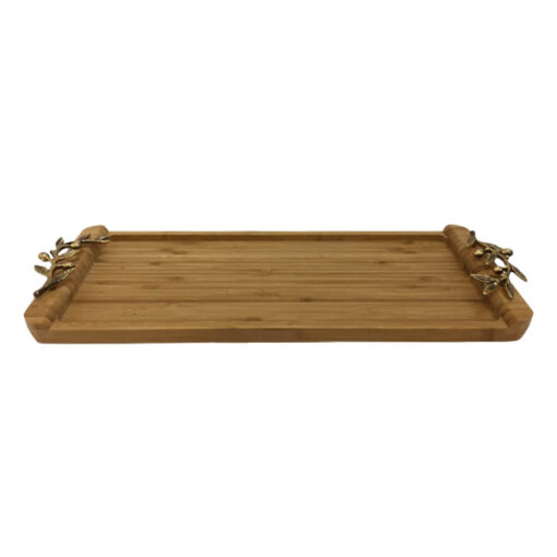 Wood Serving Tray ORCHID WB501