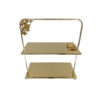 2 Tier Rect Serving Stand G Orchid Wb836