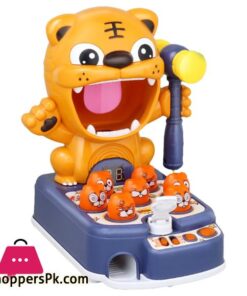 Whack A Mole Game Mini Electronic Arcade Game Interactive Early Educational Developmental Toy With Hammering Pounding And Music