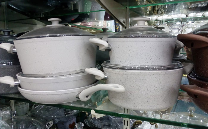 Papilla Granite Cookware Set Fred Series 7 Pcs