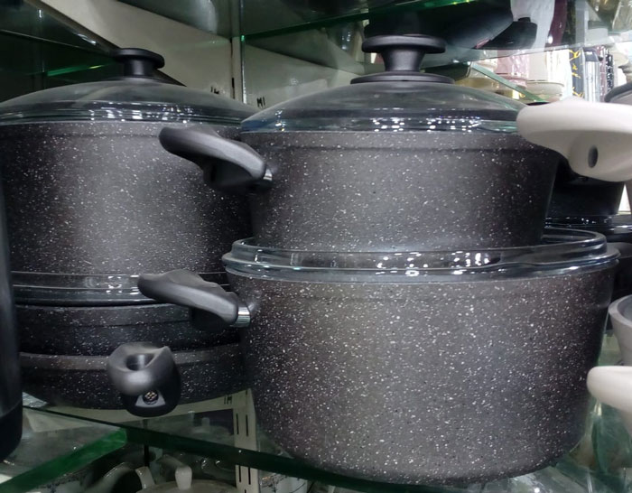 Papilla Granite Cookware Set Fred Series 7 Pcs