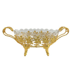 Oval Serving Bowl+Handle G ORC 8c TA992