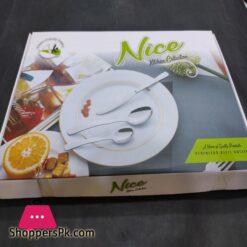 29 Pcs Stainless Steel Cutlery Set Printed Box Stylish Durable New Design