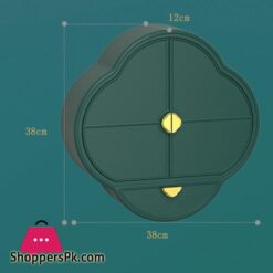 Abs Dustproof Drawer Type Wall-Mounted Makeup Storage Box Bathroom Cosmetics Organizer Box