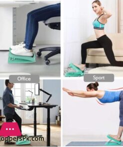 Aerobic Folding Stool Pedal Stretch Board Exercise Fitness Plates Boards for Foot Plate Massager Slimming Exerciser Pedal Multi