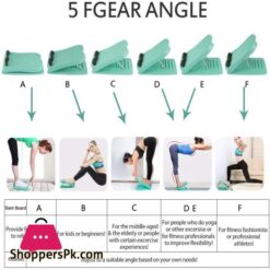 Aerobic Folding Stool Pedal Stretch Board Exercise Fitness Plates Boards For Foot Plate Massager Slimming Exerciser Pedal Multi