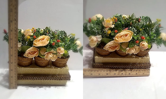 Artificial Flower Mini Planter Pot Sri Lanka Made