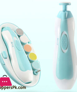 Baby Nail Polisher Electric Powder 6-Piece Nail Clipper Manicure Set Infant Newborn Baby Care Kit