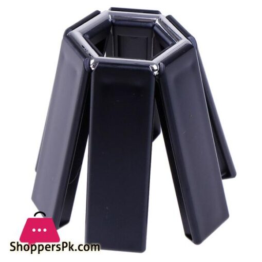1Pc Black Foldable Non slip Heat Resistant Pad Trivet Pan Placemat Pot Holder Mat Coaster Cushion Kitchen AccessoriesMats Pads