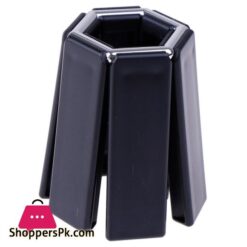 1Pc Black Foldable Non Slip Heat Resistant Pad Trivet Pan Placemat Pot Holder Mat Coaster Cushion Kitchen Accessoriesmats Pads