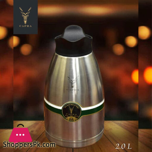 CAPRA High Quality Stainless Steel Double Wall Vacuum Flask 1-Liter