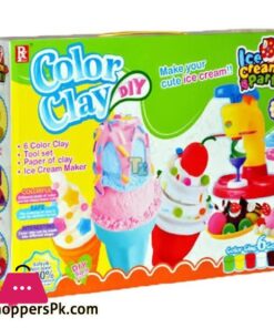 COLOUR CLAY ICE CREAM PLAYDOUGH