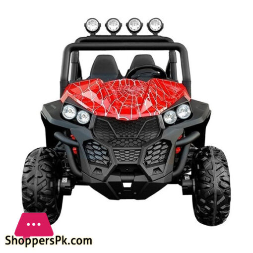 Electric Ride-On Car 2588 Red Painted Spider Jumbo 2-Seater