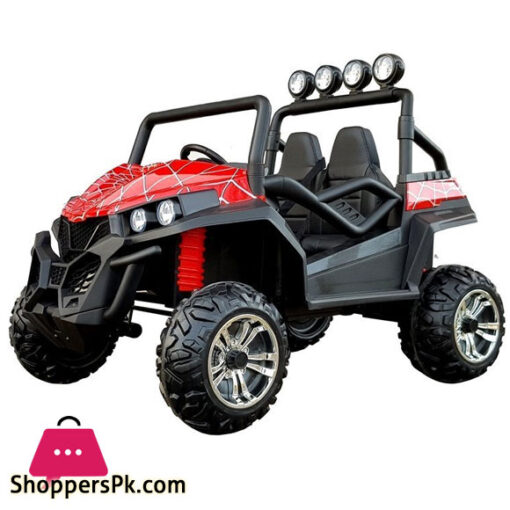 Electric Ride-On Car 2588 Red Painted Spider Jumbo 2-Seater