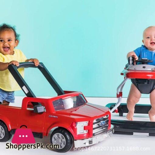 Luxury 3 in 1 Baby Walker With Wheel Baby Walk Learning Anti Rollover Foldable Wheel Walker Multi Functional Seat CarWalkers