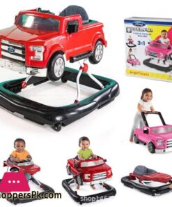 Luxury 3 In 1 Baby Walker With Wheel Baby Walk Learning Anti Rollover Foldable Wheel Walker Multi Functional Seat Carwalkers
