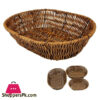 Fruit Basket Oval 3-Pcs Set
