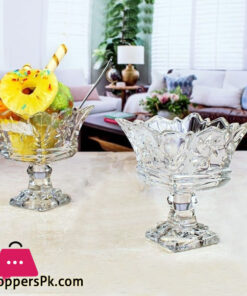 Glass Ice Cream Bowl Set of 6
