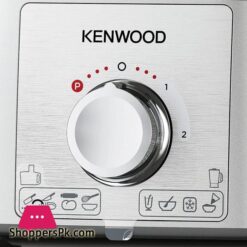 Kenwood Multipro Express Food Processor 30 Litre Bowl With Express Serve 12 Litre Blender Dough Hook Whisk 3 Slicing And Grating Discs Multi Mill 1000 Watts Fdp65880Si