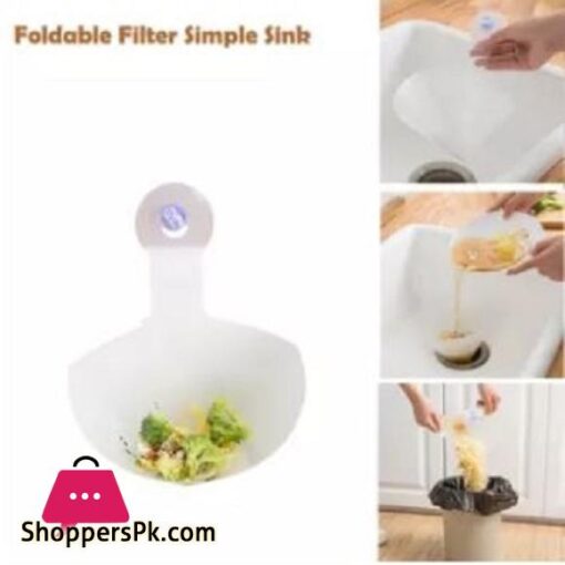 Kitchen Drain Sink Strainer Filter Food Catcher Foldable Anti Blocking Stopper