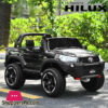 Licensed Toyota Hilux Ride On Truck Car 2-Seater 4Wd With Remote Control Black