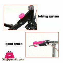 New Arrival Portable Kids Pedal Scooter With Seat Can Sit And Ride Foldable 3-Wheeled Stepper Scooter For 4-12 Years Old Kids