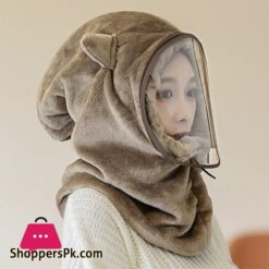 2021 New Fashion Warm Hats Winter Children Beanies Plus Velvet Winter Hats For Women Men Hat With Glasses Cap Balaclava Dropshipmens Skullies Beanies