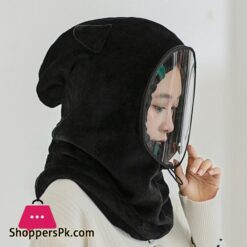 2021 New Fashion Warm Hats Winter Children Beanies Plus Velvet Winter Hats For Women Men Hat With Glasses Cap Balaclava Dropshipmens Skullies Beanies