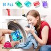 Pack Of 1 10Pcs Laundry Detergent Gel Liquid Beads Fragrance Long Lasting Clothes Washing Machine Wash Cleaning Gel Beads