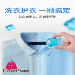 Pack Of 1 10Pcs Laundry Detergent Gel Liquid Beads Fragrance Long Lasting Clothes Washing Machine Wash Cleaning Gel Beads