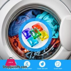 Pack Of 1 10Pcs Laundry Detergent Gel Liquid Beads Fragrance Long Lasting Clothes Washing Machine Wash Cleaning Gel Beads