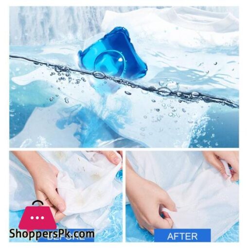 Pack of 1 10Pcs Laundry Detergent Gel Liquid Beads Fragrance Long Lasting Clothes Washing Machine Wash Cleaning Gel Beads