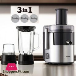 Panasonic 800W Stainless Steel 3 in 1 juicer Blender Grinder MJ DJ31