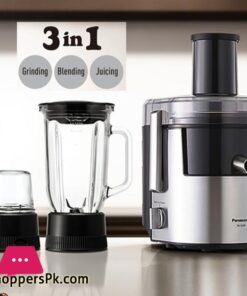 Panasonic 800W Stainless Steel 3 in 1 juicer Blender Grinder MJ DJ31