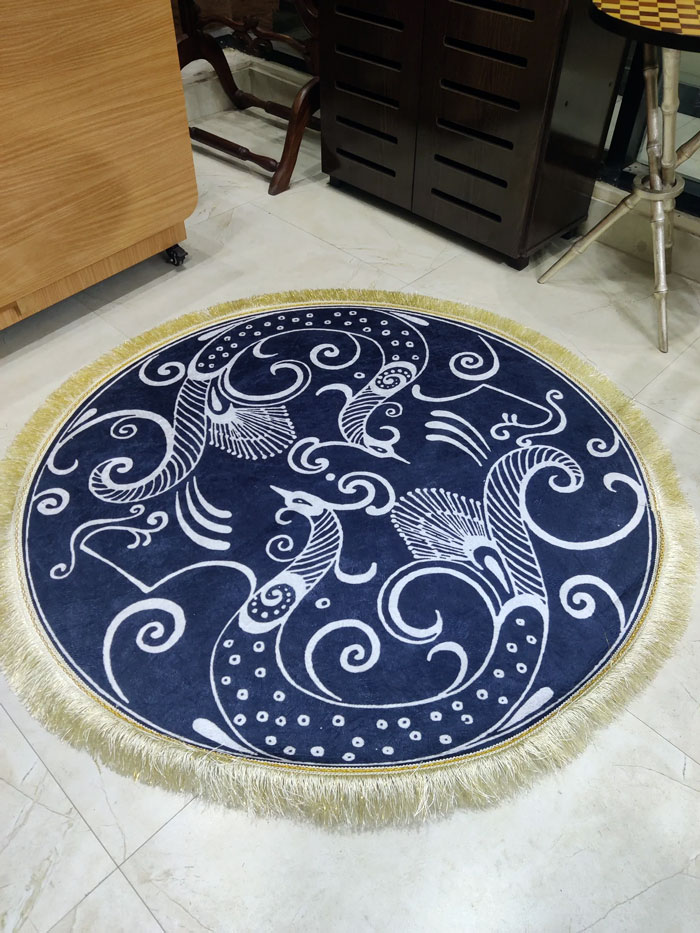 Persian Round Rug Round Rug Carpet Room Carpet Pr2 3 X 3 Feet