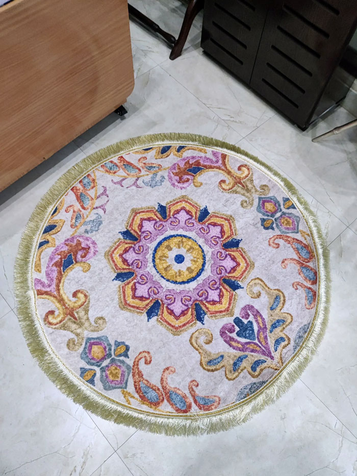 Persian Round Rug Round Rug Carpet Room Carpet Pr4 3 X 3 Feet