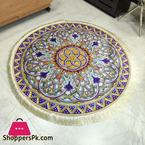 Persian Round Rug Round Rug Carpet Room Carpet PR8 4 x 4 Feet