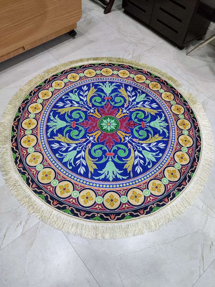 Persian Round Rug Round Rug Carpet Room Carpet Pr8 4 X 4 Feet