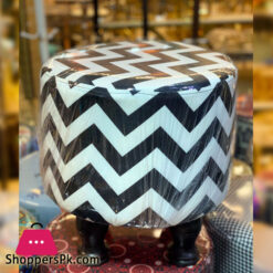 Round Ottoman Stool Wooden Soft Rest Chair Footstool Seat