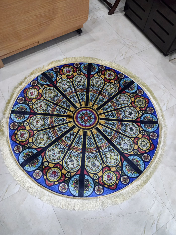 Persian Round Rug Round Rug Carpet Room Carpet Pr7 3 X 3 Feet