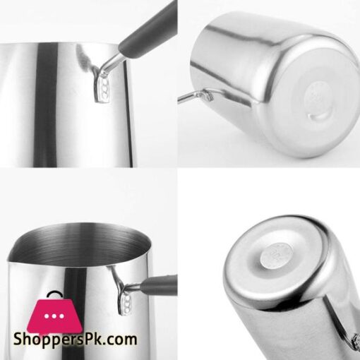 Stainless Steel Butter and Coffee WarmerTurkish Coffee PotMini Butter Melting Pot and Milk Pot with Spout