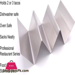 Taco Holder Taco Holders Stainless Steel With Free Recipe Ideas Taco Stand Up Holder Taco Stand Taco Plates Holds 3 Tacos Dishwasher Oven And Grill Safe 4 Pack